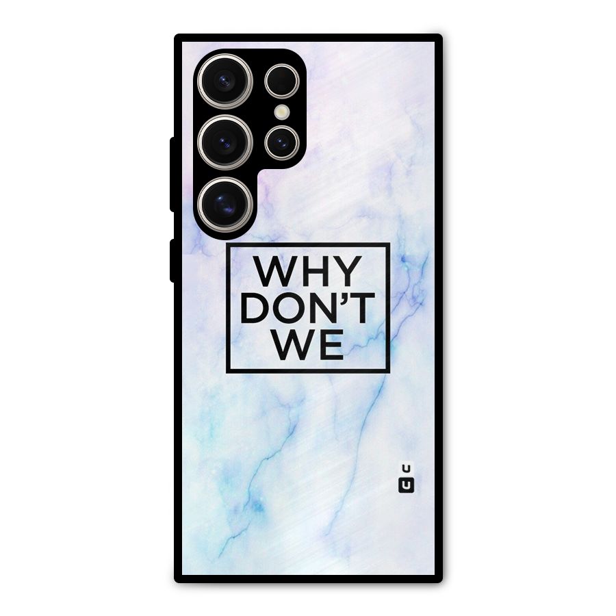 Why Dont We Metal Back Case for Galaxy S24 Ultra