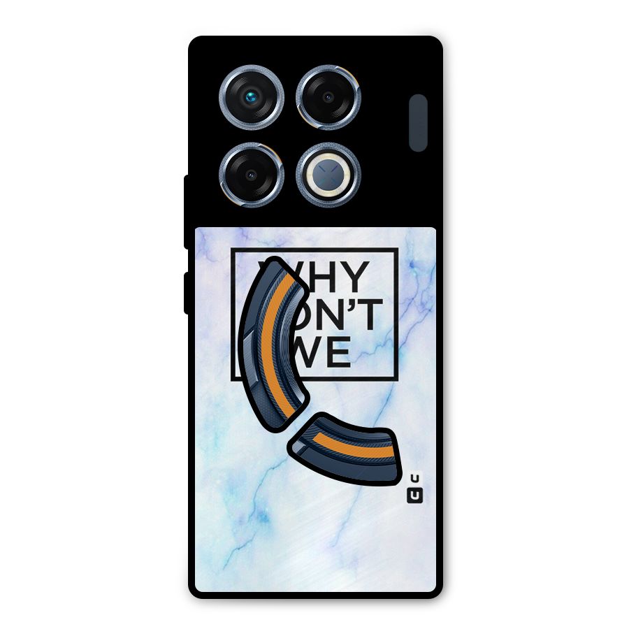 Why Dont We Metal Back Case for Infinix GT 20 Pro
