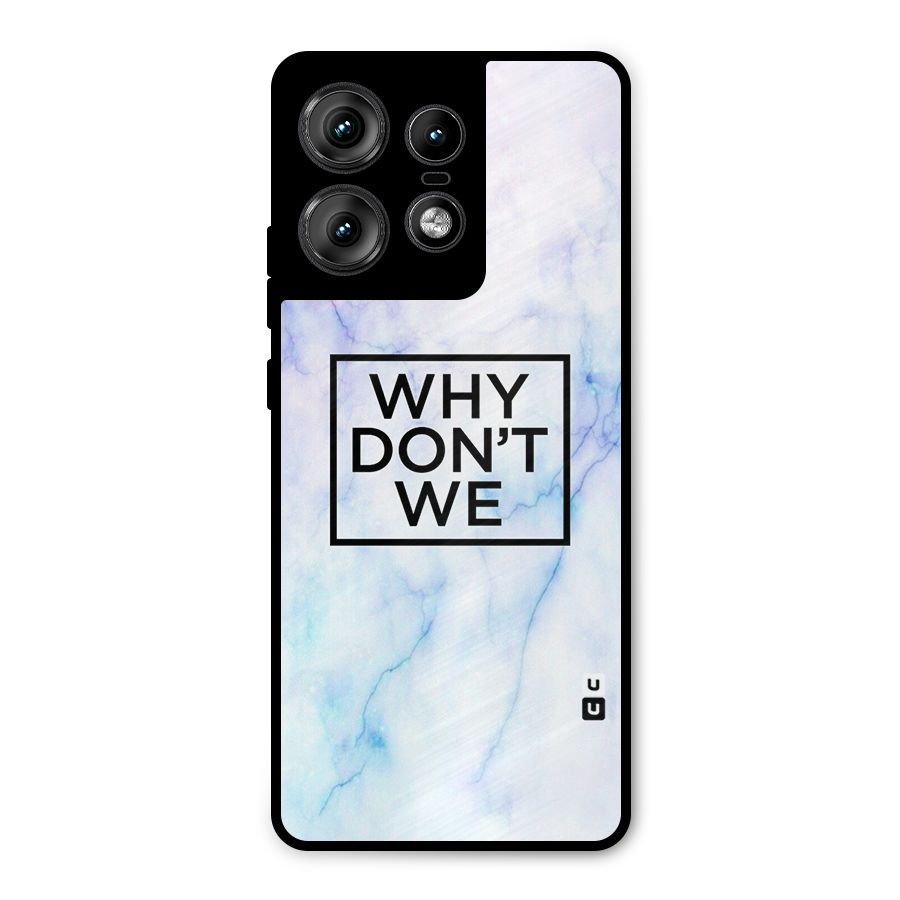 Why Dont We Metal Back Case for Motorola Edge 50 Pro