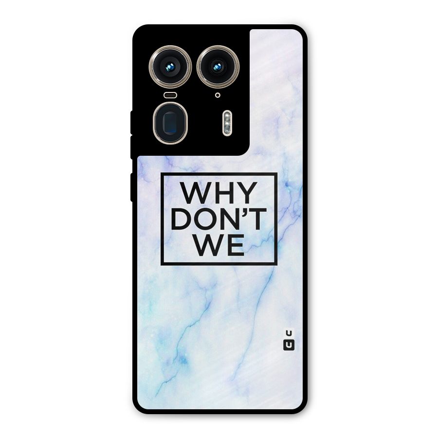Why Dont We Metal Back Case for Motorola Edge 50 Ultra