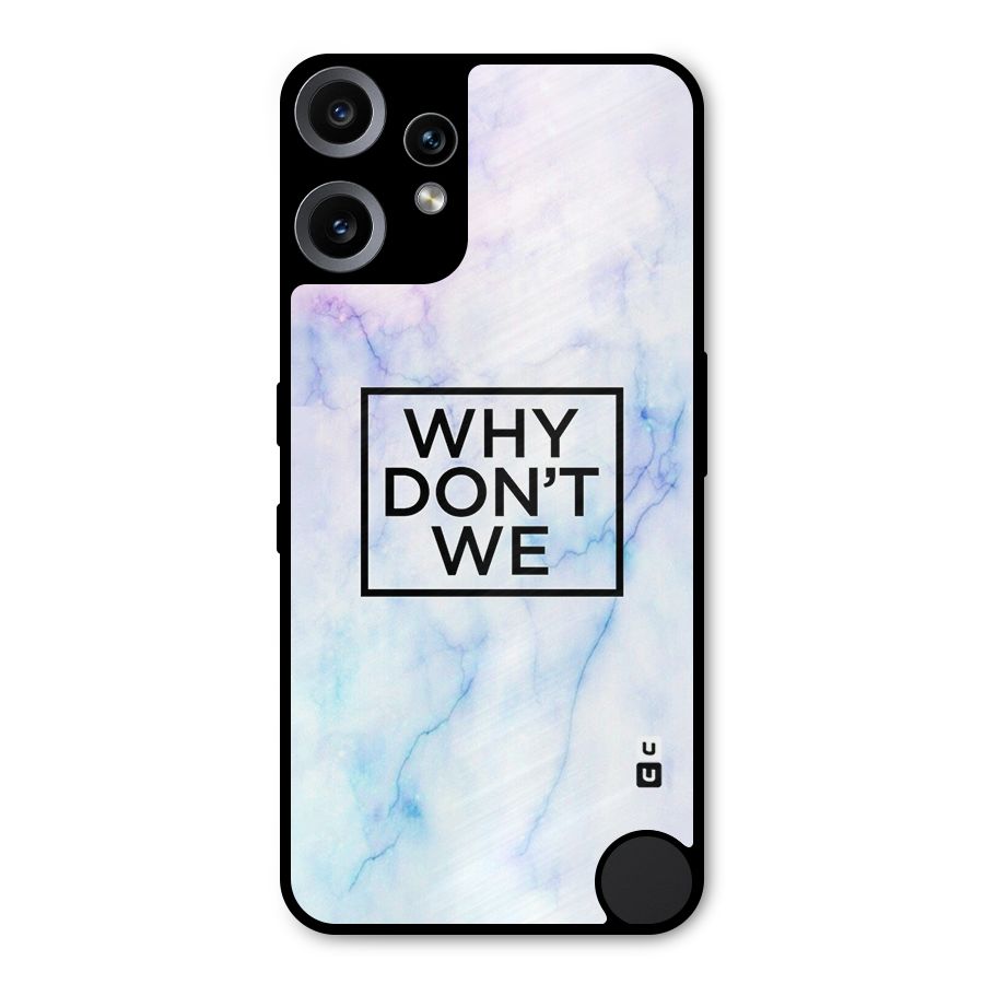 Why Dont We Metal Back Case for Nothing CMF Phone 2 Pro