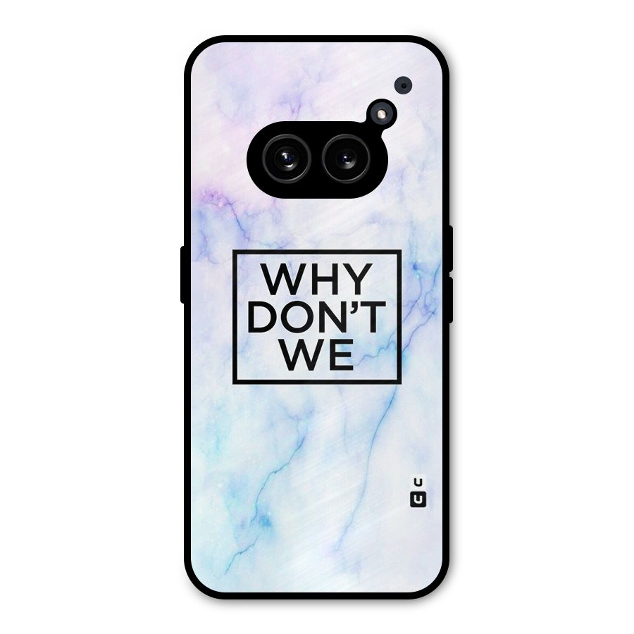Why Dont We Metal Back Case for Nothing Phone 2a Plus