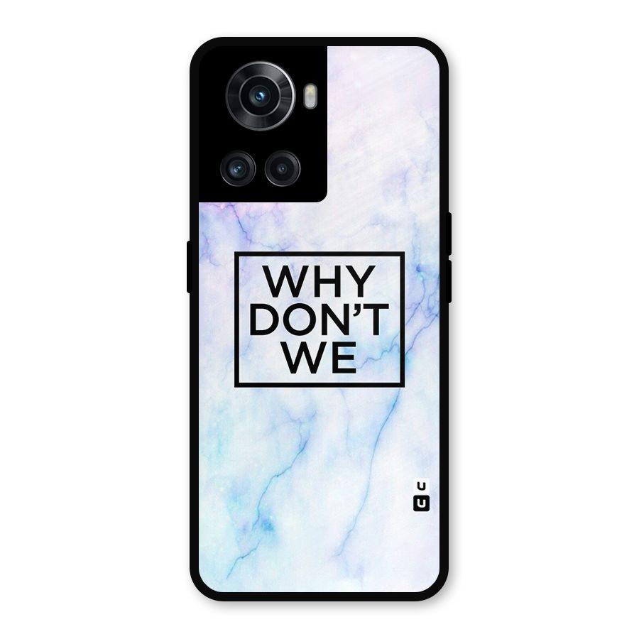 Why Dont We Metal Back Case for OnePlus 10R