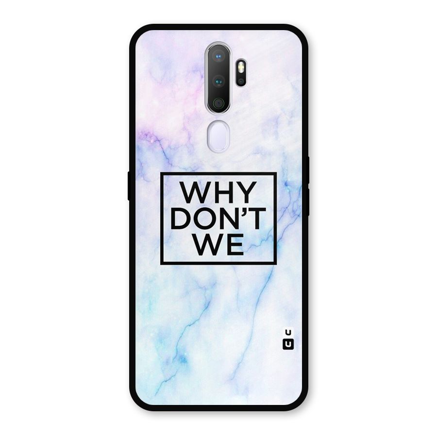 Why Dont We Metal Back Case for Oppo A5 (2020)