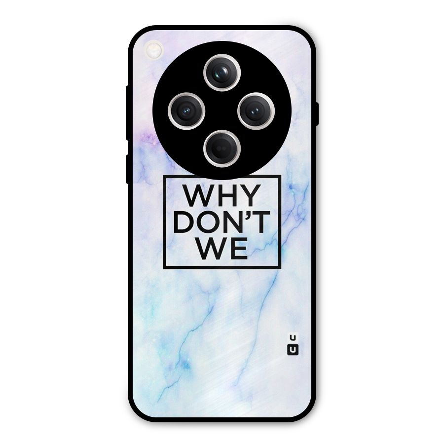 Why Dont We Metal Back Case for Oppo Find X8
