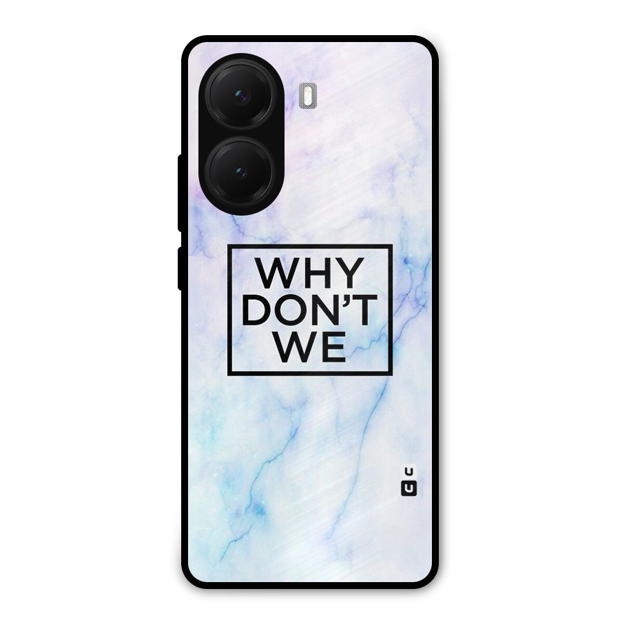 Why Dont We Metal Back Case for Poco X7 Pro