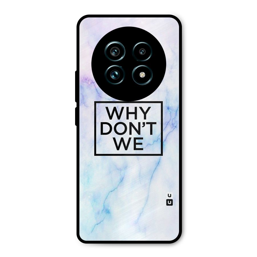 Why Dont We Metal Back Case for Realme 13 Pro Plus