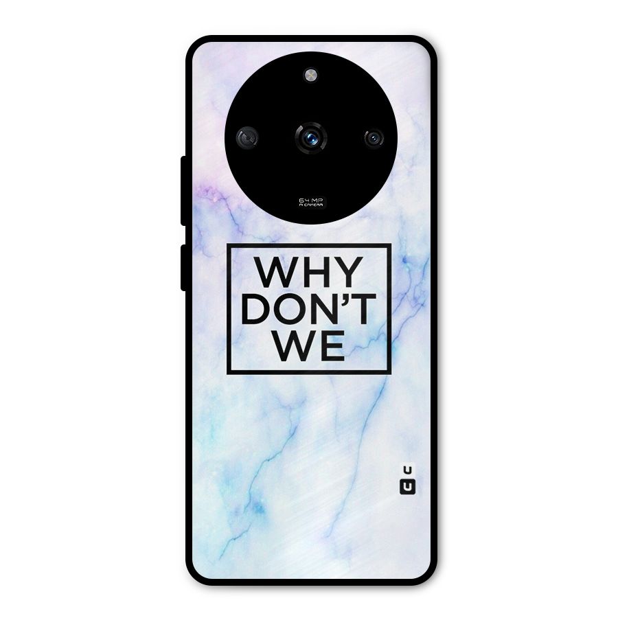 Why Dont We Metal Back Case for Realme Narzo 60 5G