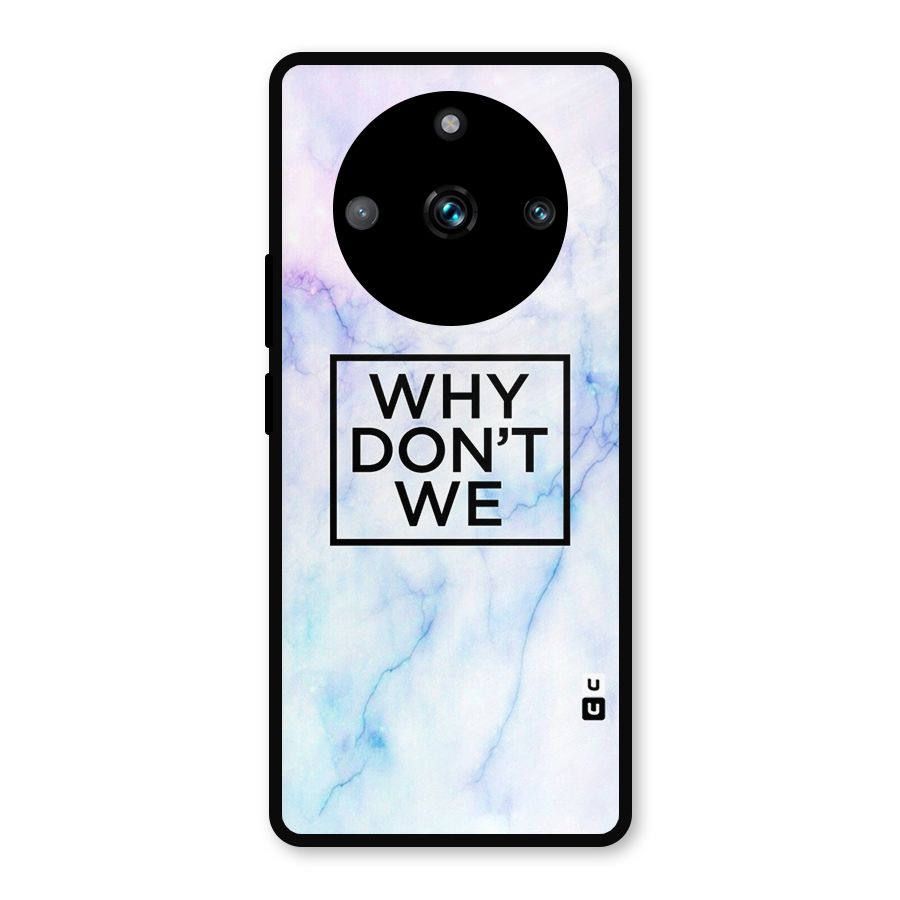 Why Dont We Metal Back Case for Realme Narzo 60 Pro