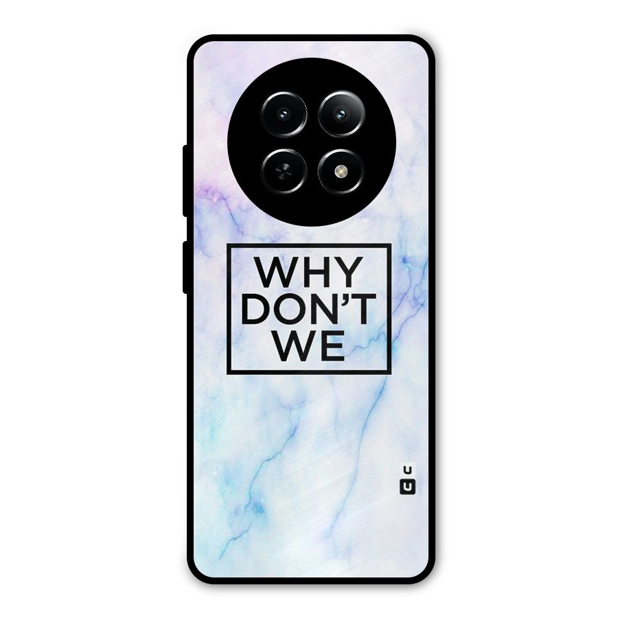 Why Dont We Metal Back Case for Realme Narzo N65