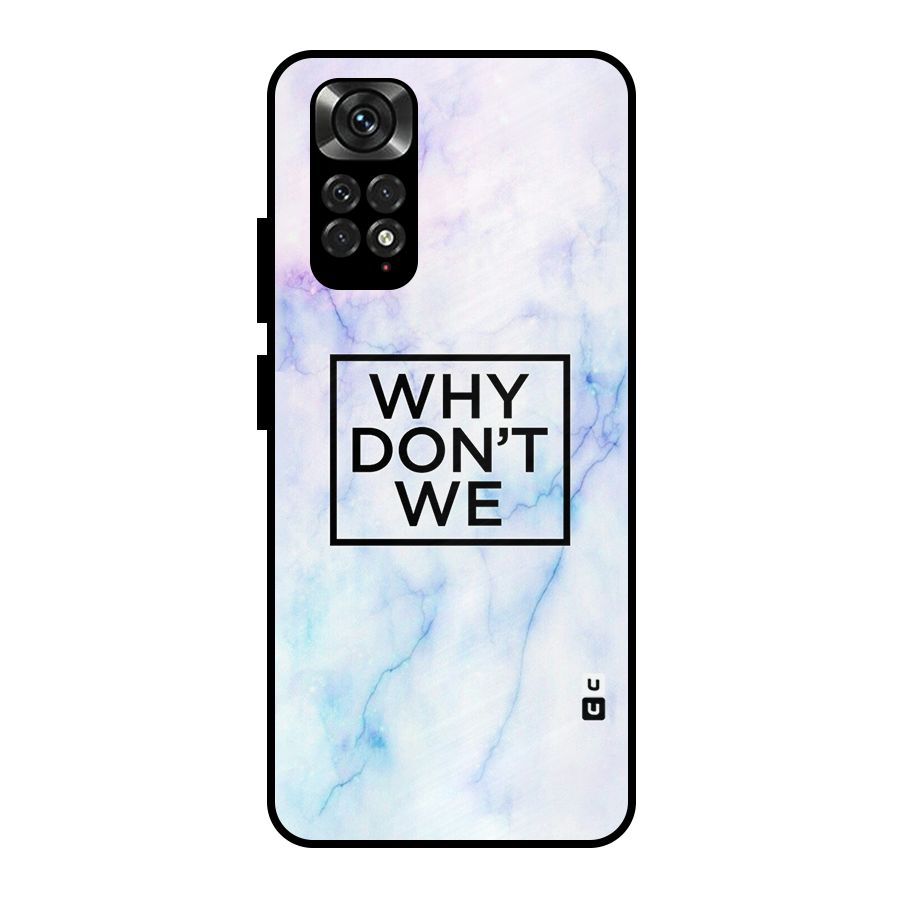 Why Dont We Metal Back Case for Redmi Note 11 Pro Plus 5G
