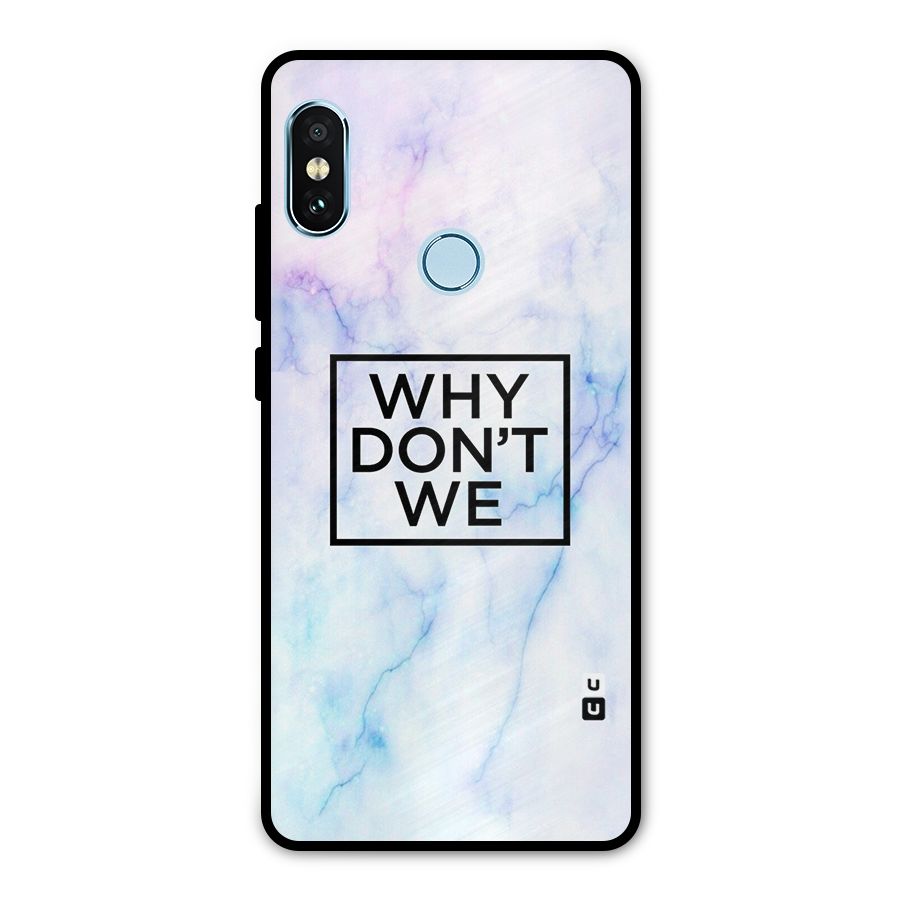 Why Dont We Metal Back Case for Redmi Note 5 Pro