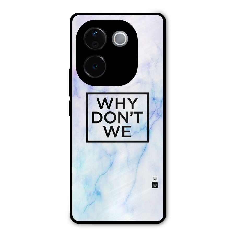 Why Dont We Metal Back Case for Vivo T3 Pro
