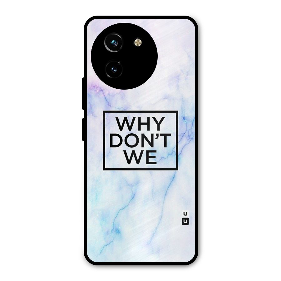 Why Dont We Metal Back Case for Vivo T3x
