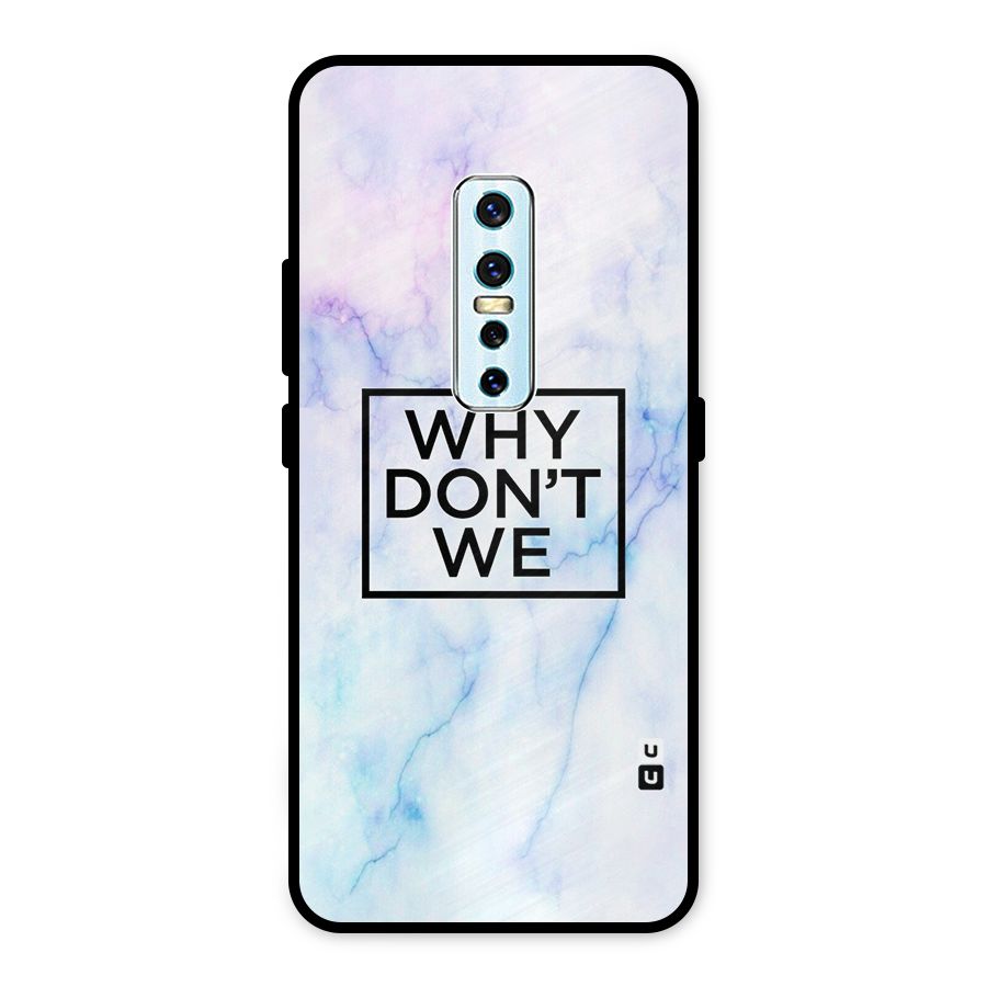 Why Dont We Metal Back Case for Vivo V17 Pro