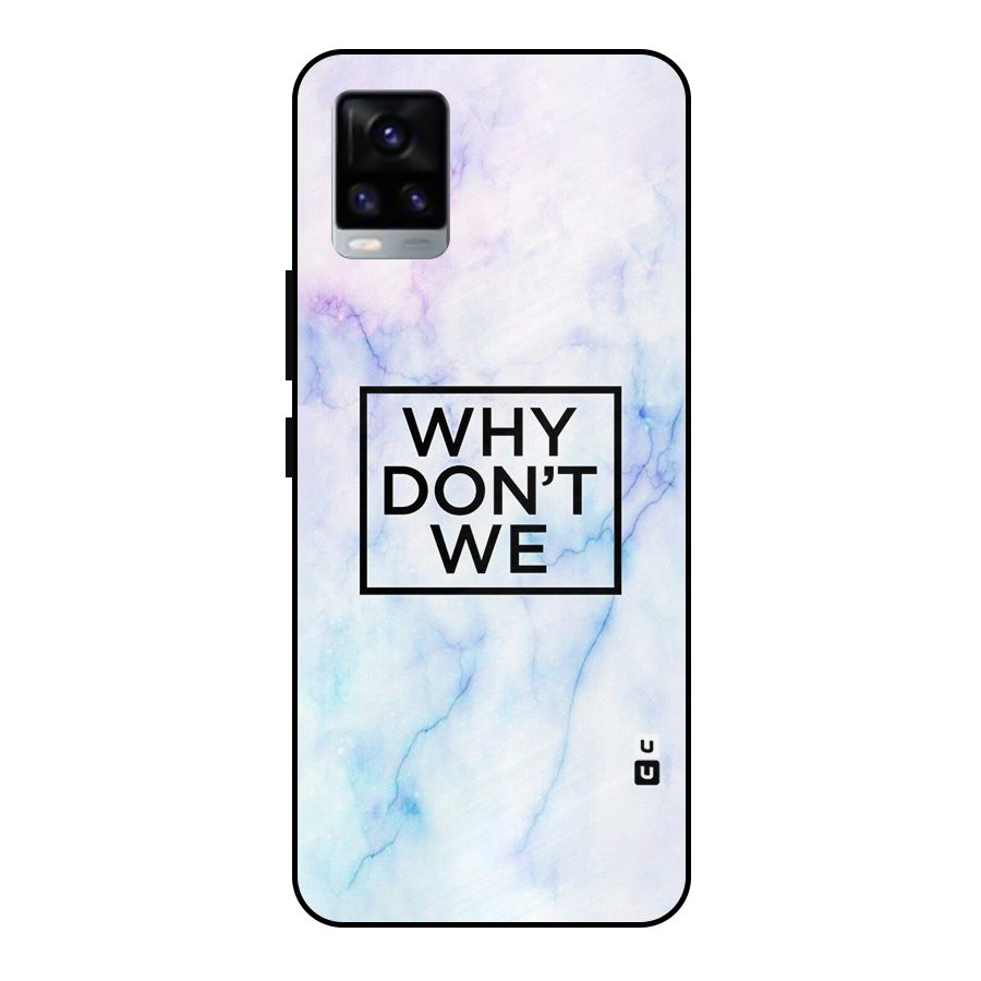 Why Dont We Metal Back Case for Vivo V20