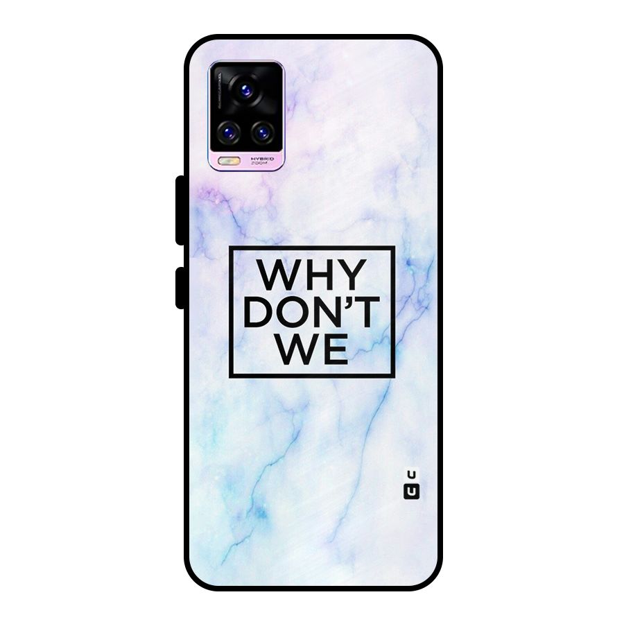 Why Dont We Metal Back Case for Vivo V20 Pro