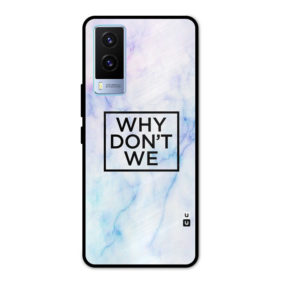 Why Dont We Metal Back Case for Vivo V21e 5G