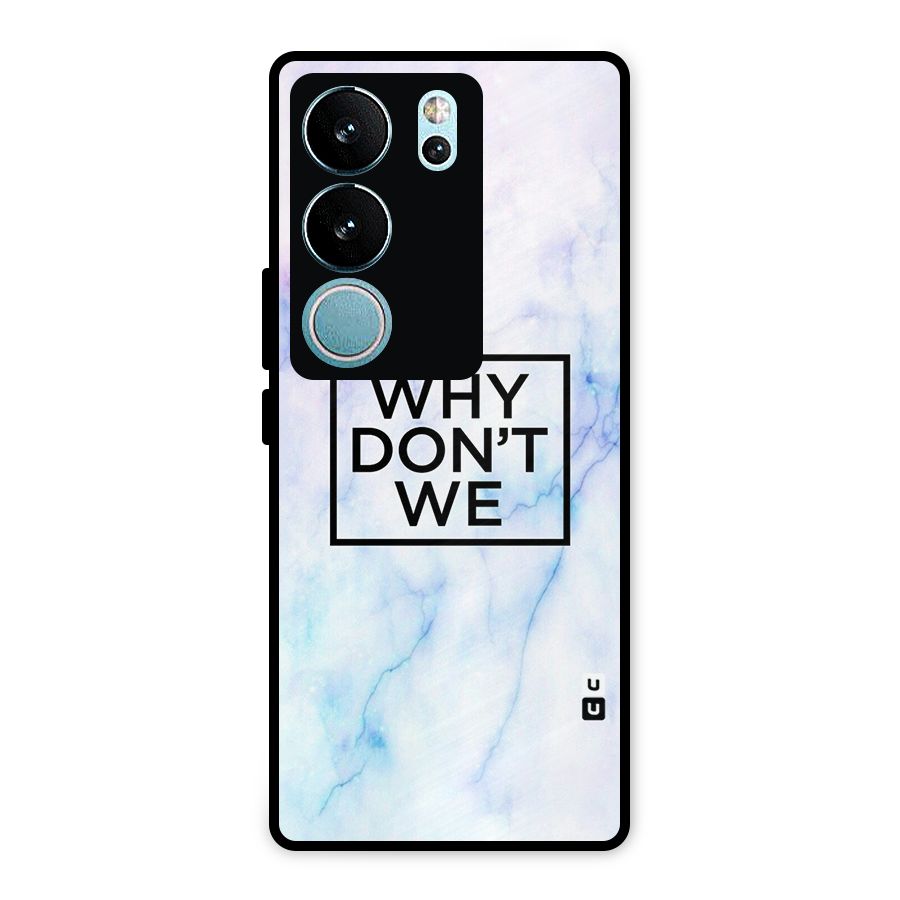 Why Dont We Metal Back Case for Vivo V29 Pro