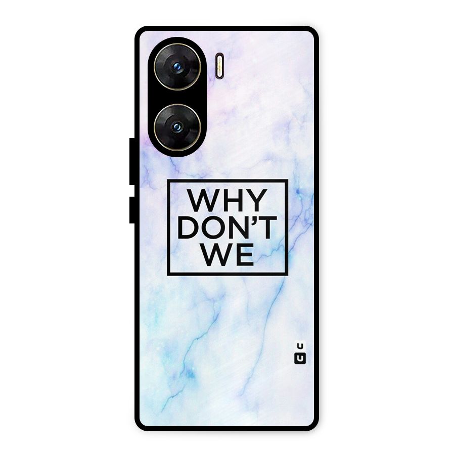 Why Dont We Metal Back Case for Vivo V29e