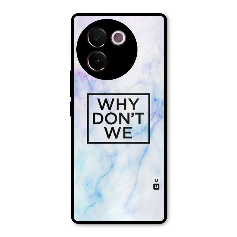 Why Dont We Metal Back Case for Vivo V30e