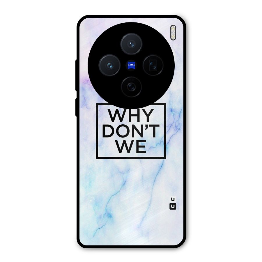 Why Dont We Metal Back Case for Vivo X200