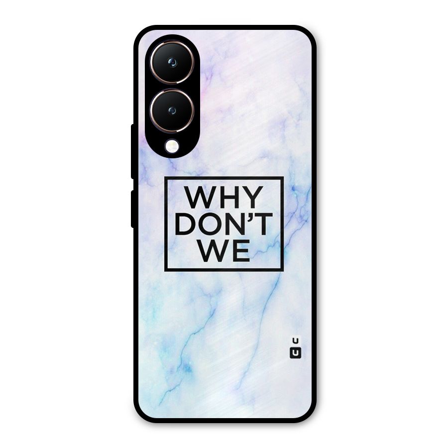 Why Dont We Metal Back Case for Vivo Y28