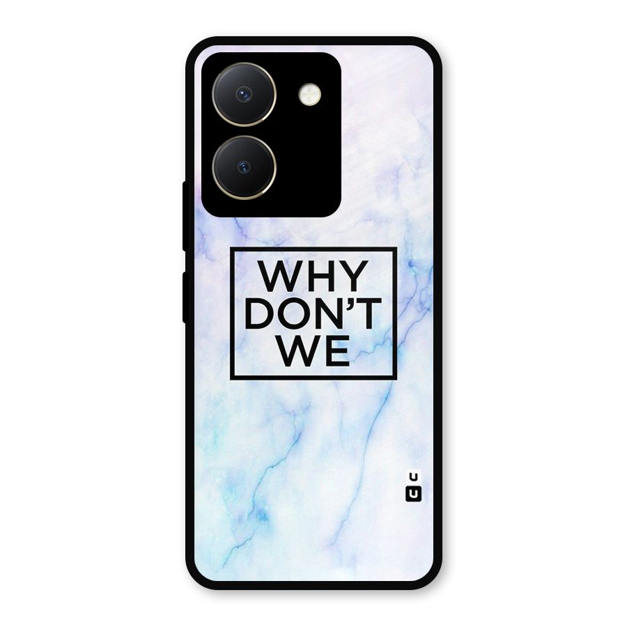 Why Dont We Metal Back Case for Vivo Y36
