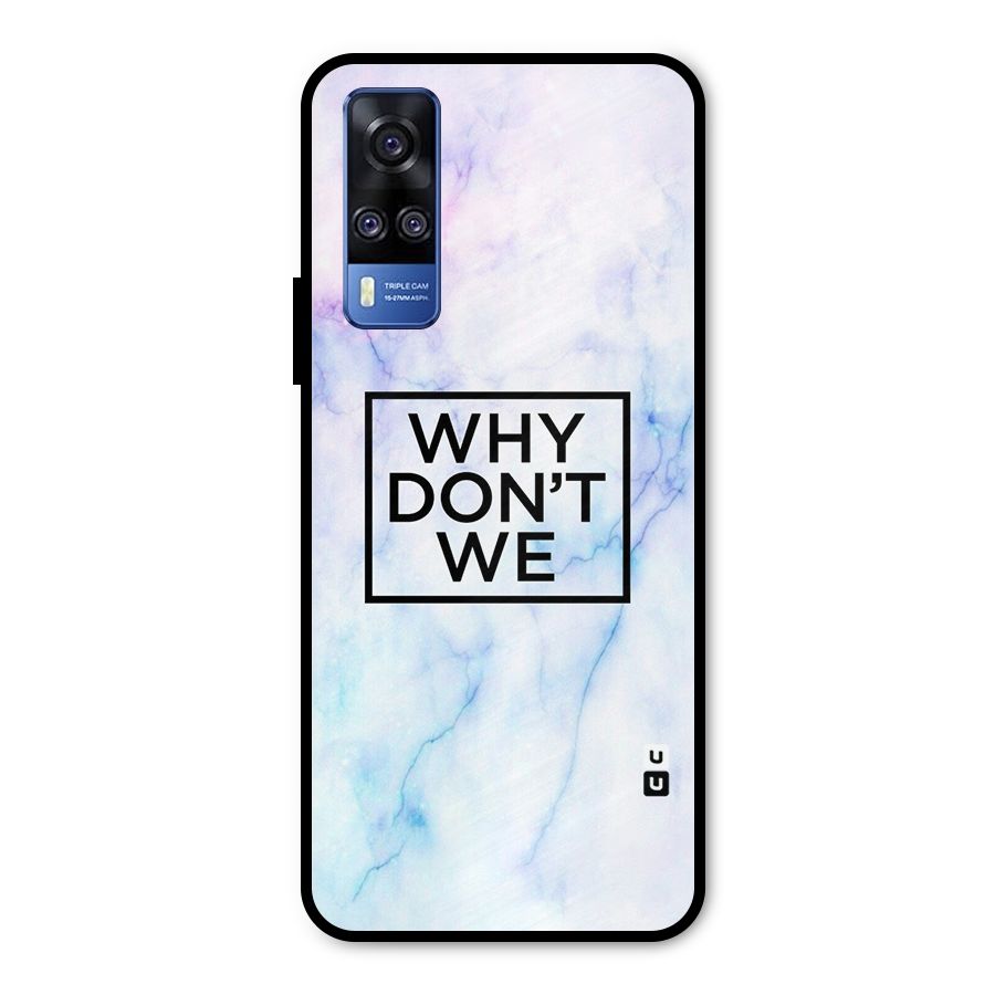 Why Dont We Metal Back Case for Vivo Y51A