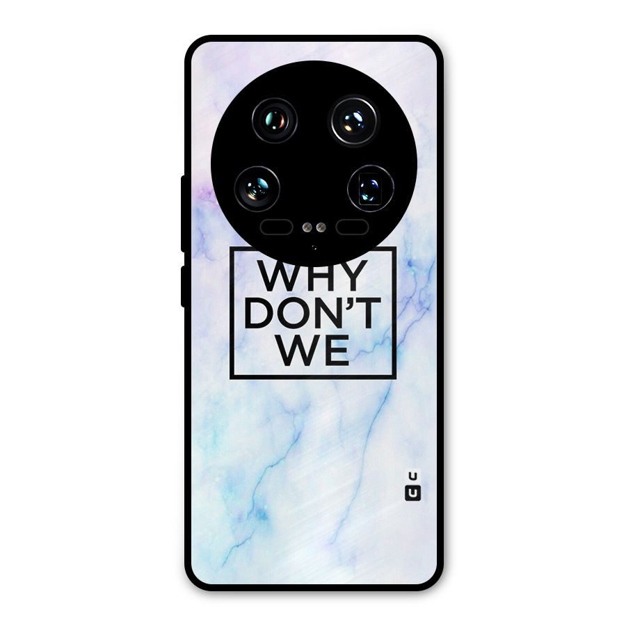 Why Dont We Metal Back Case for Xiaomi 14 Ultra