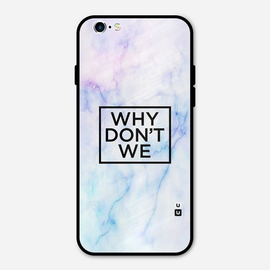 Why Dont We Metal Back Case for iPhone 6 6s