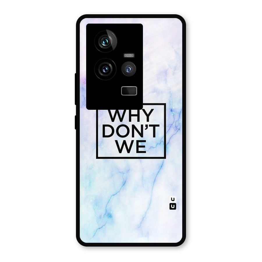 Why Dont We Metal Back Case for iQOO 11 5G