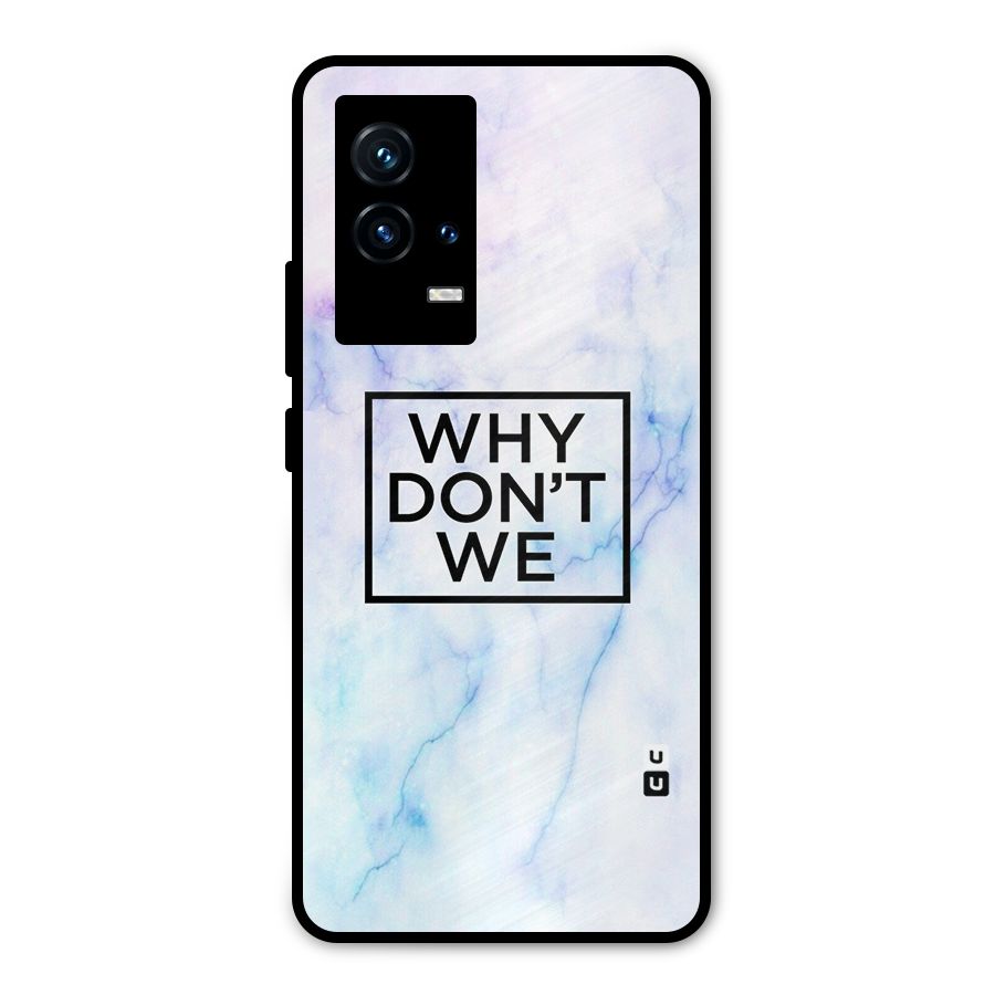 Why Dont We Metal Back Case for iQOO 9 5G