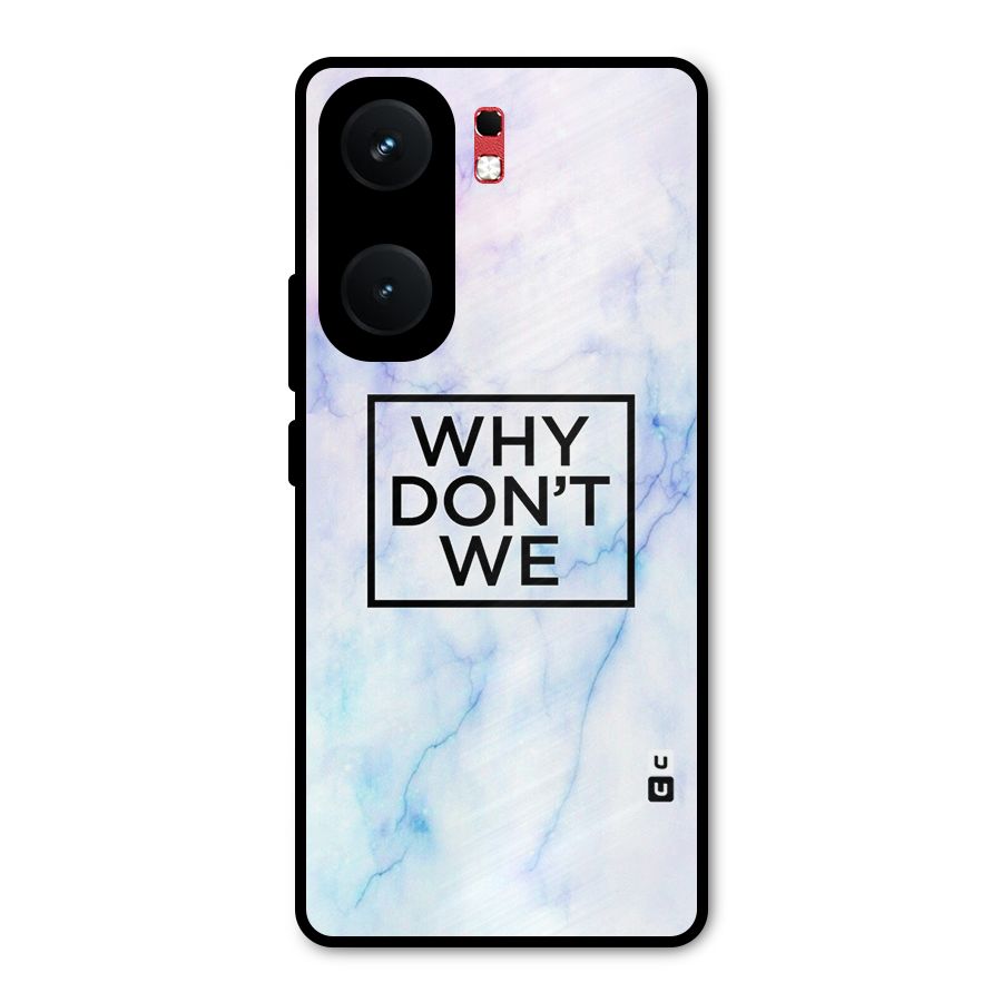 Why Dont We Metal Back Case for iQOO Neo 9 Pro