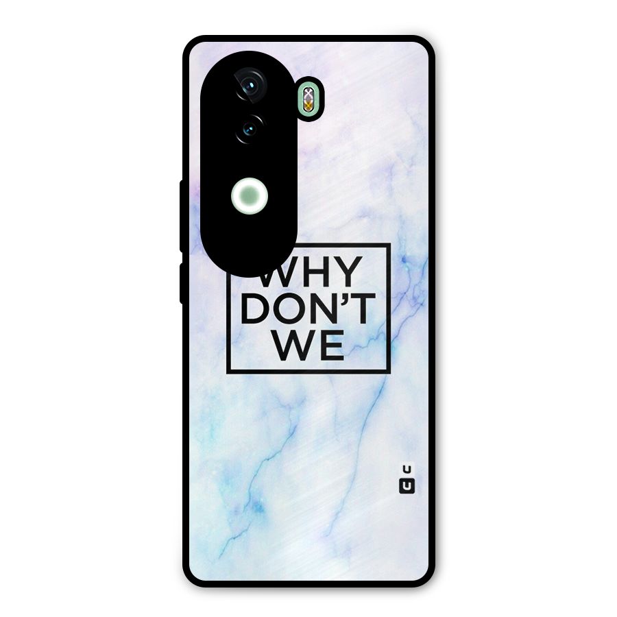 Why Dont We Metal Back Case for iQOO Z9s