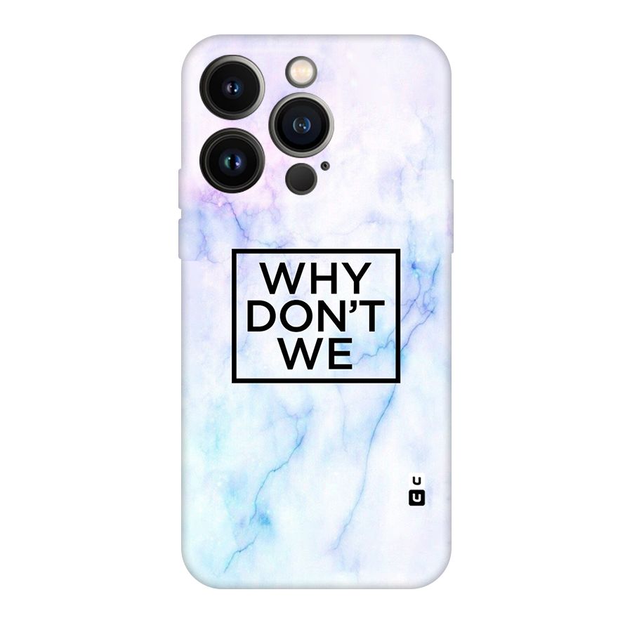 Why Dont We Original Polycarbonate Back Case for iPhone 14 Pro