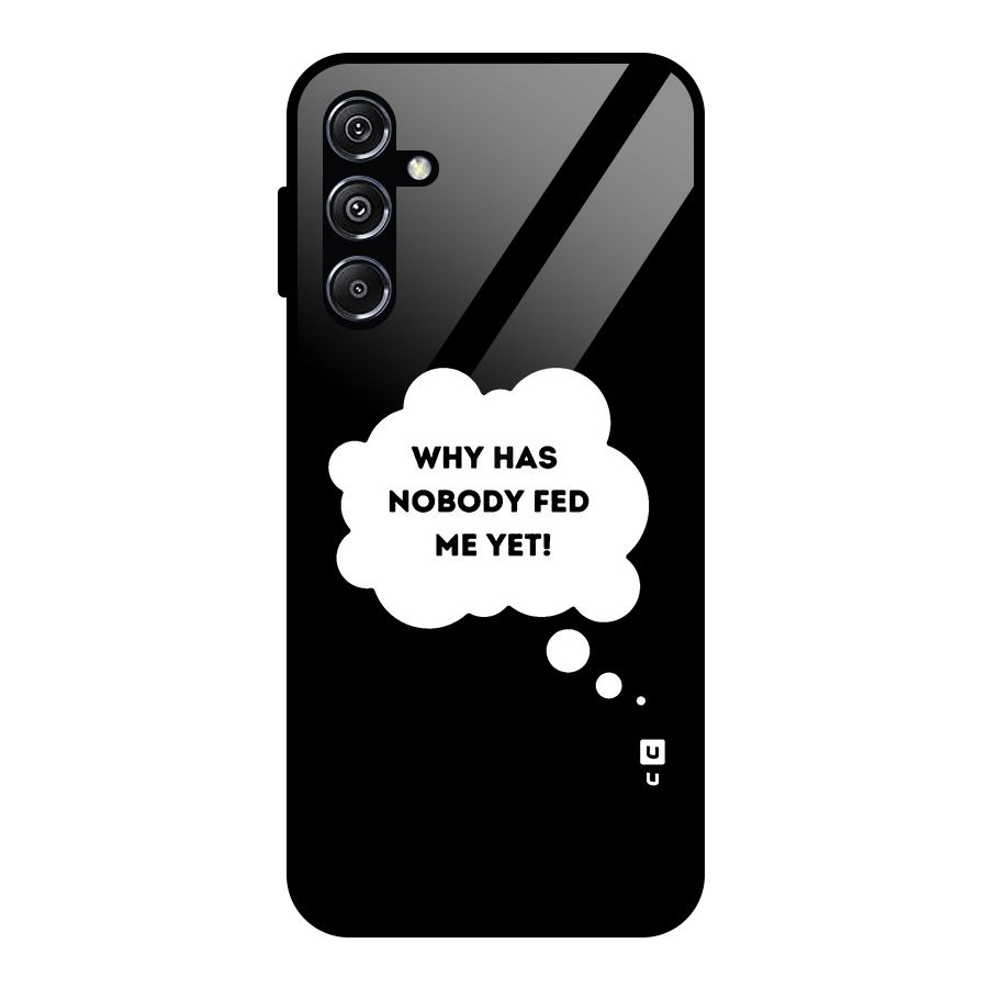 Why No Food Yet Glass Back Case for Galaxy M34 5G