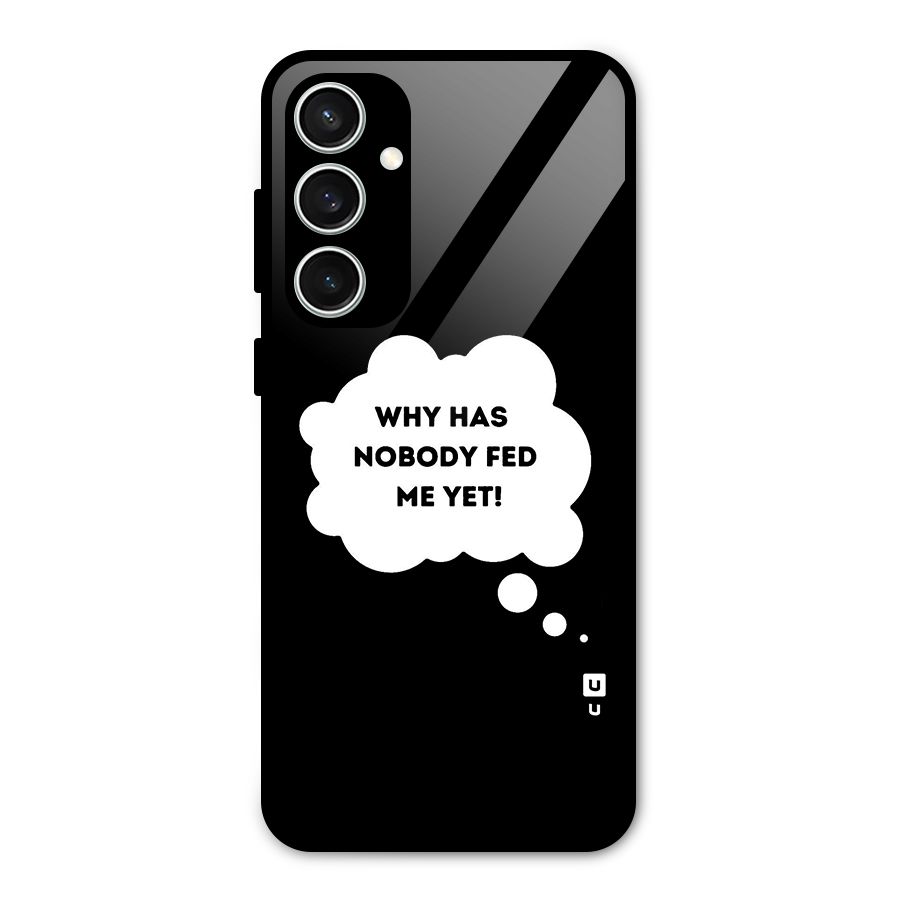 Why No Food Yet Glass Back Case for Galaxy S23 FE