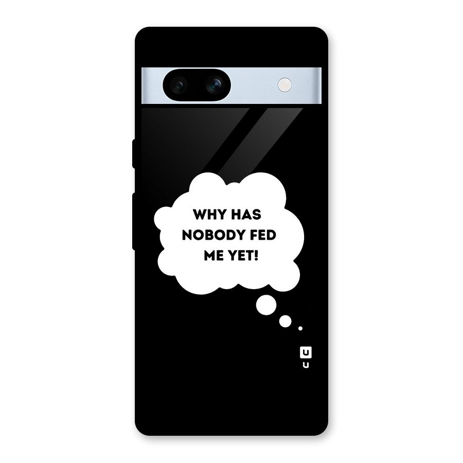 Why No Food Yet Glass Back Case for Google Pixel 7a