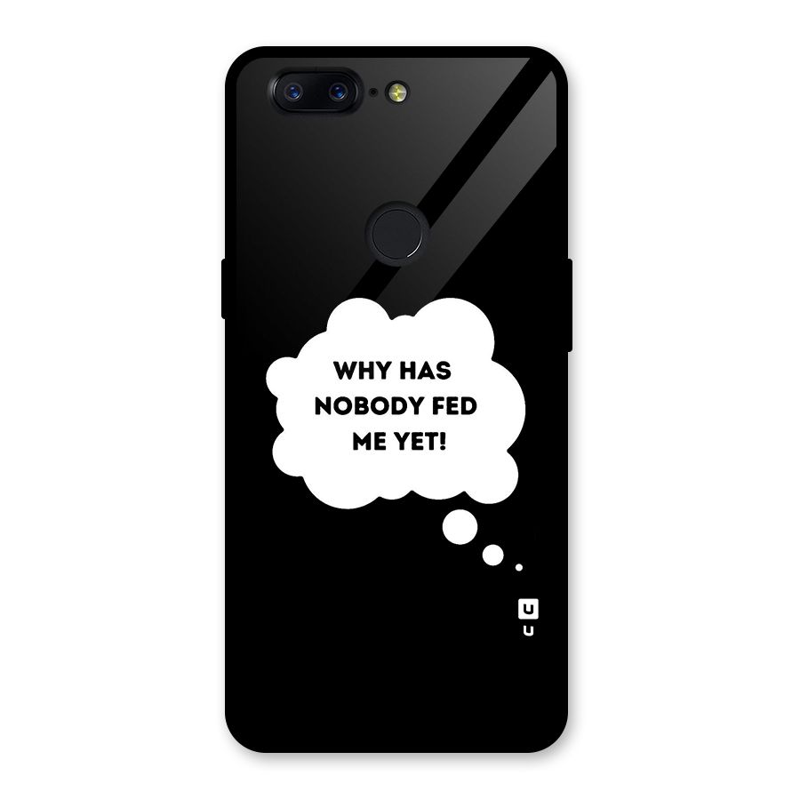 Why No Food Yet Glass Back Case for OnePlus 5T