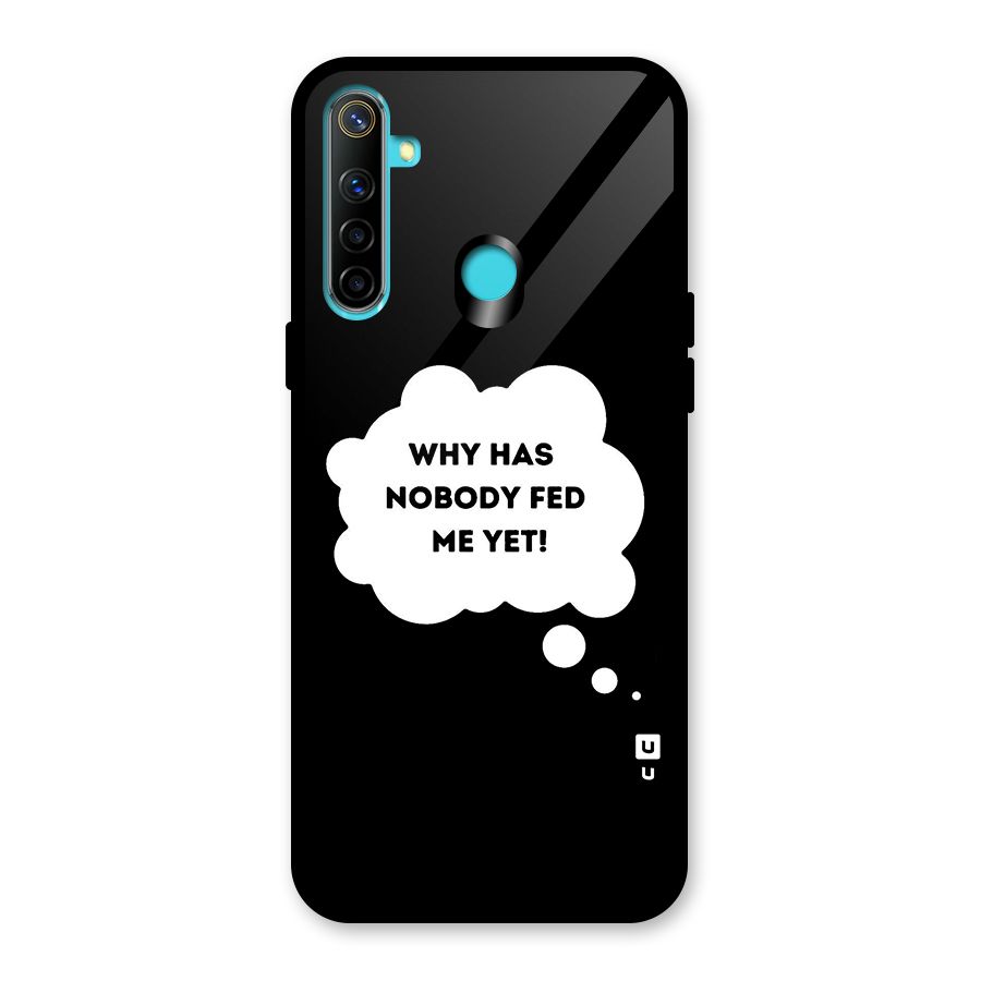 Why No Food Yet Glass Back Case for Realme 5i