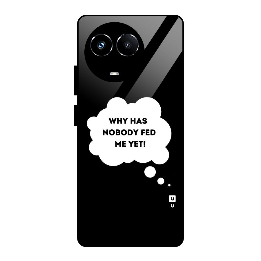 Why No Food Yet Glass Back Case for Realme Narzo 60X