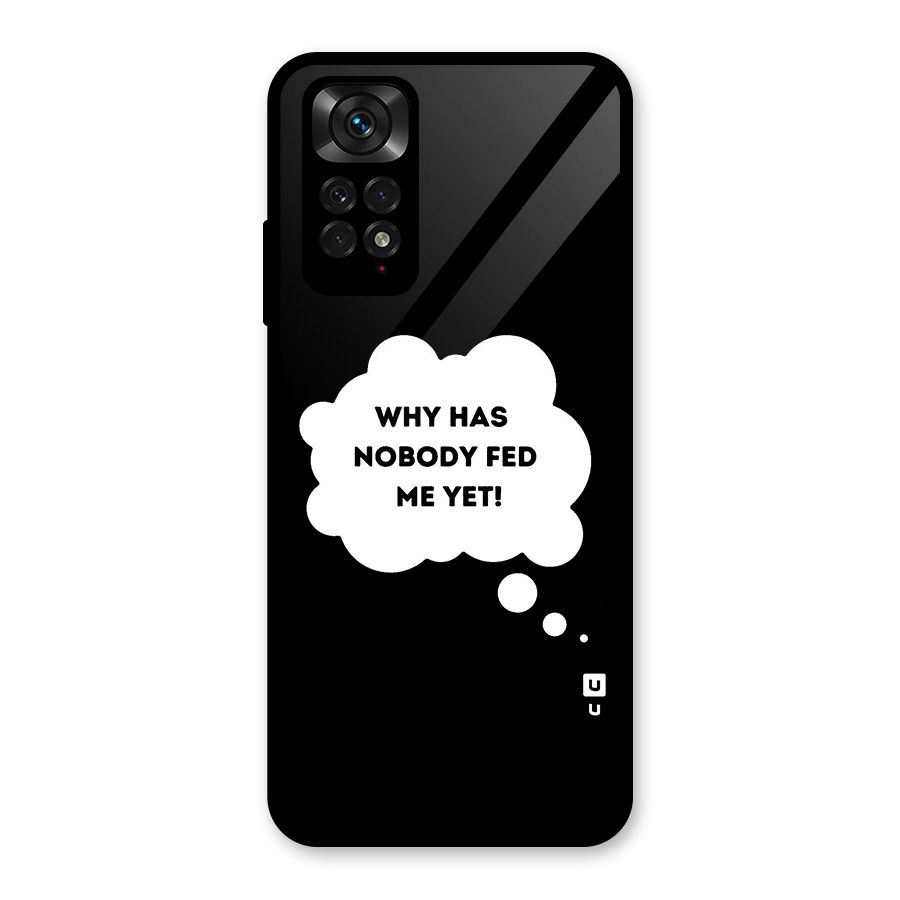 Why No Food Yet Glass Back Case for Redmi Note 11S