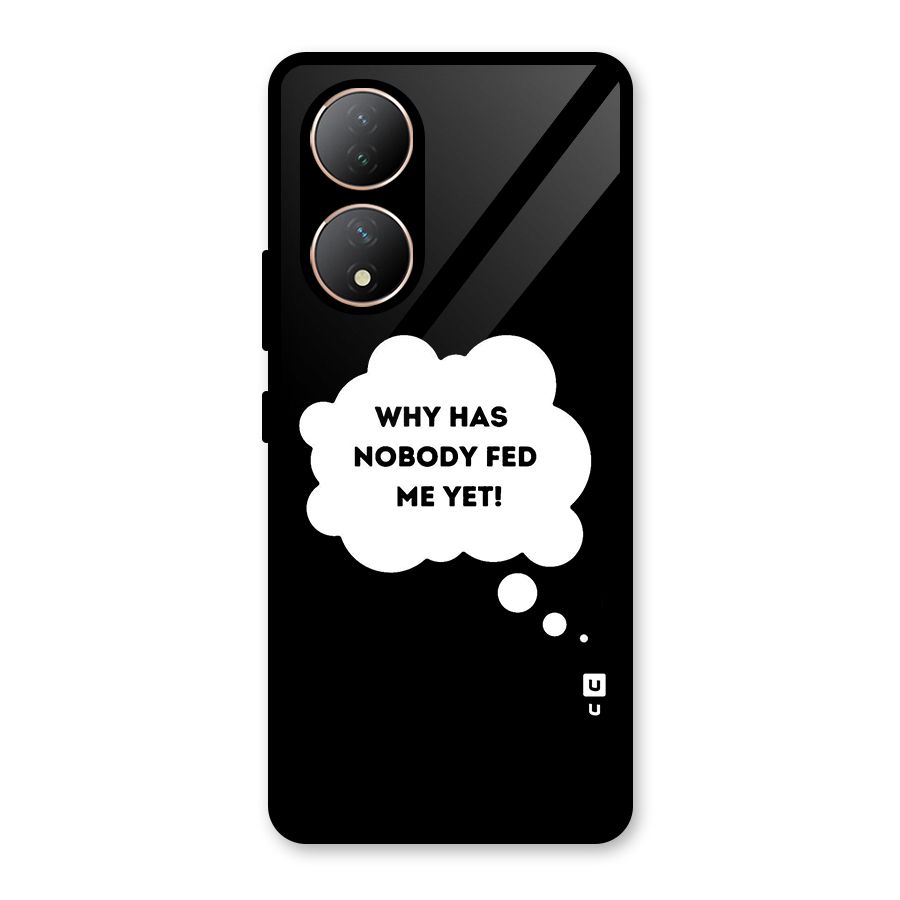 Why No Food Yet Glass Back Case for Vivo Y100A