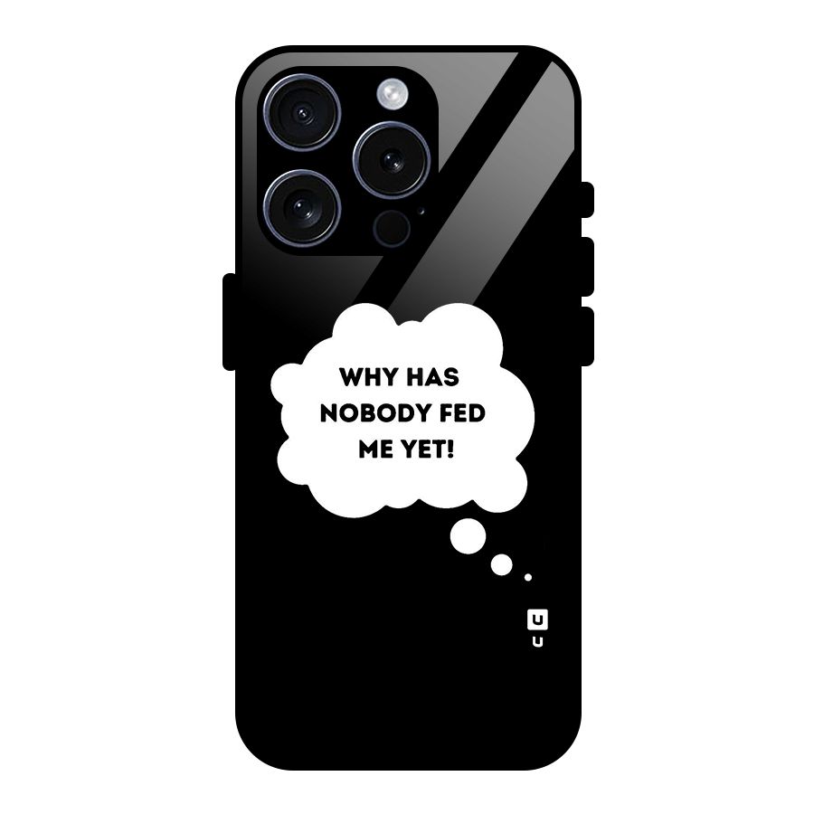 Why No Food Yet Glass Back Case for iPhone 15 Pro