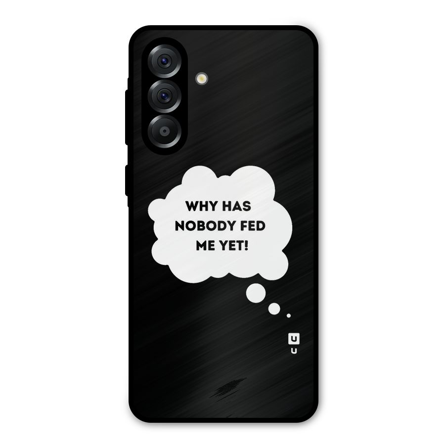 Why No Food Yet Metal Back Case for Galaxy A36