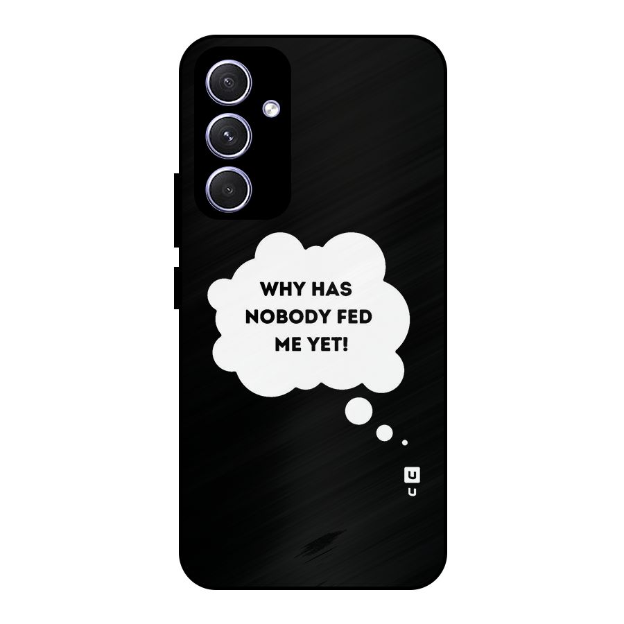 Why No Food Yet Metal Back Case for Galaxy A54