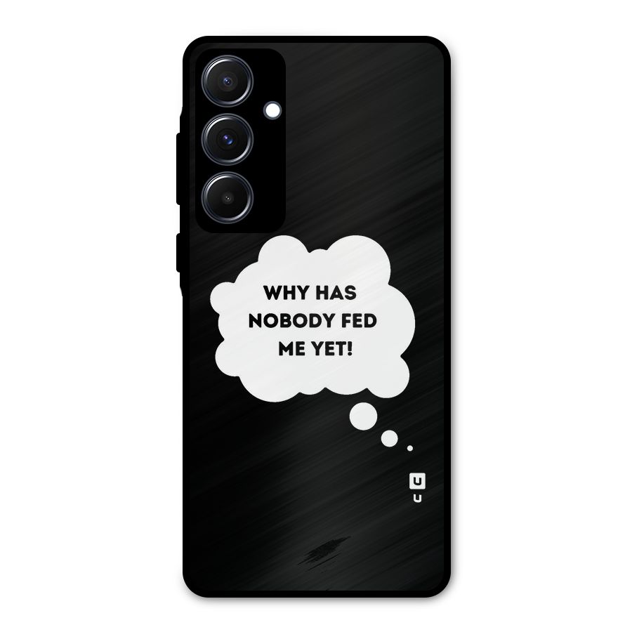 Why No Food Yet Metal Back Case for Galaxy A55