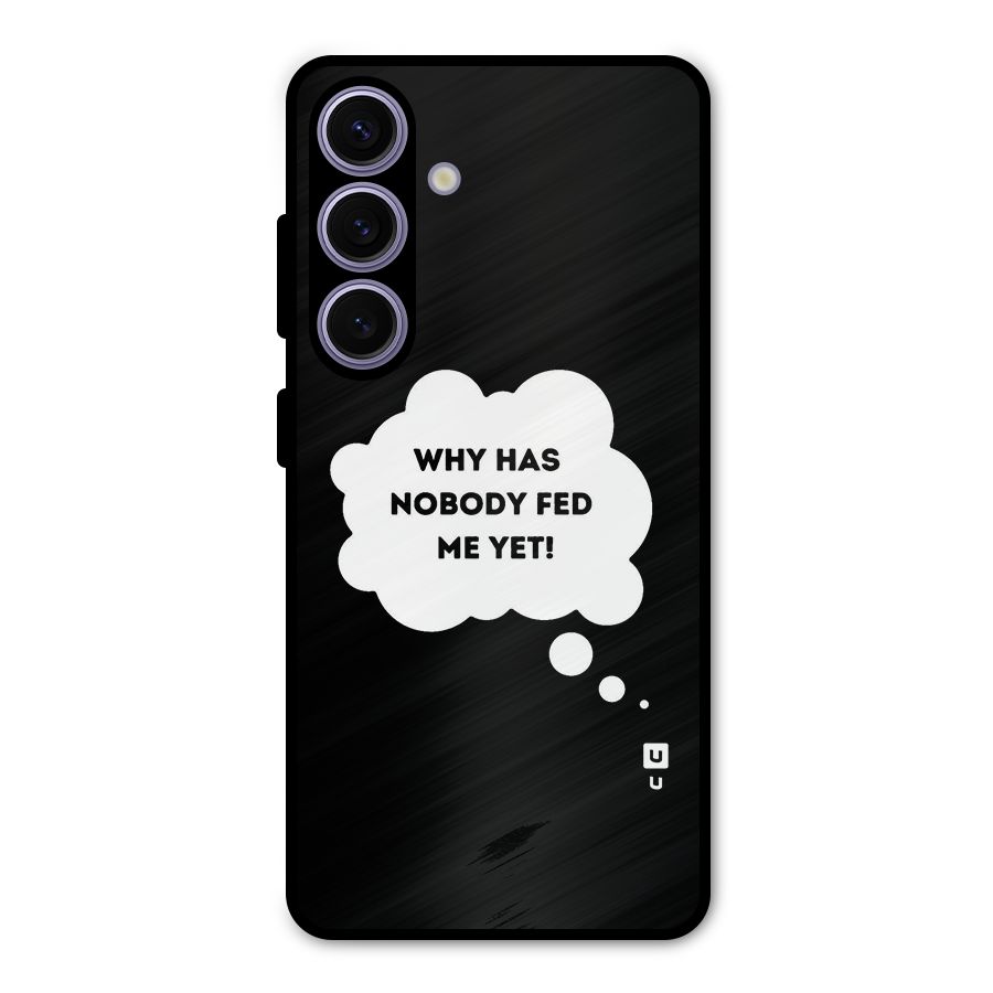 Why No Food Yet Metal Back Case for Galaxy S24