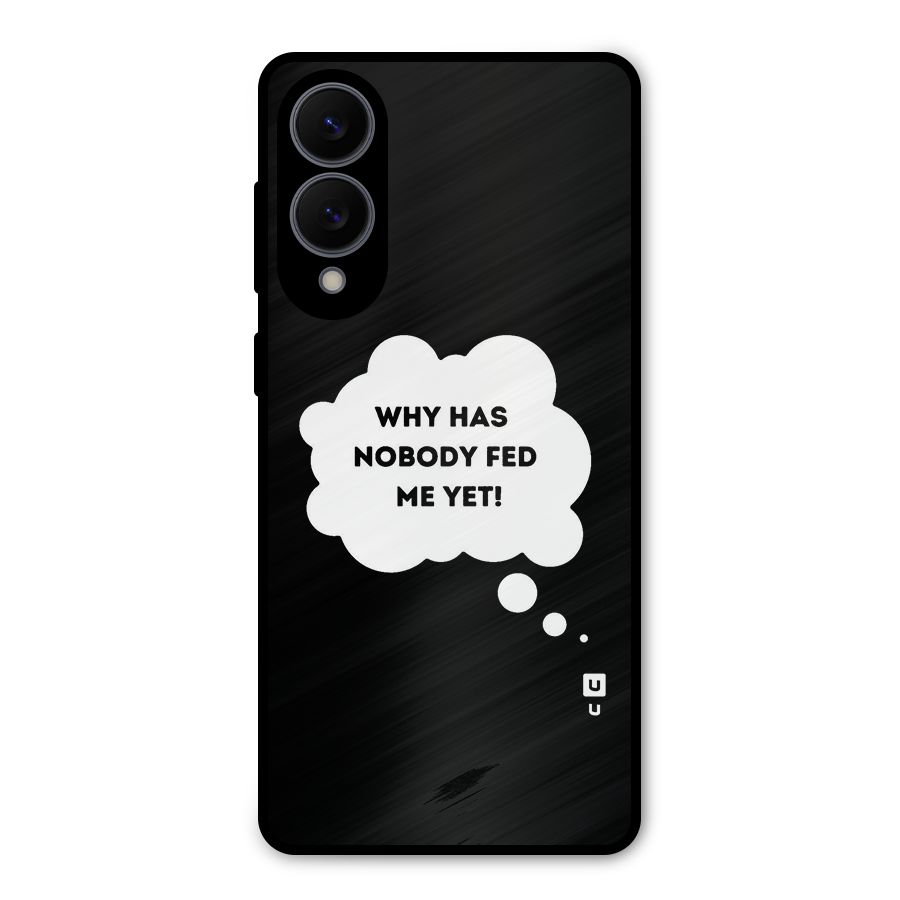 Why No Food Yet Metal Back Case for Galaxy S25 Edge